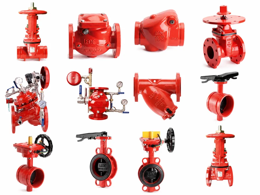 LEDE VALVES FOR FIREFIGHTING